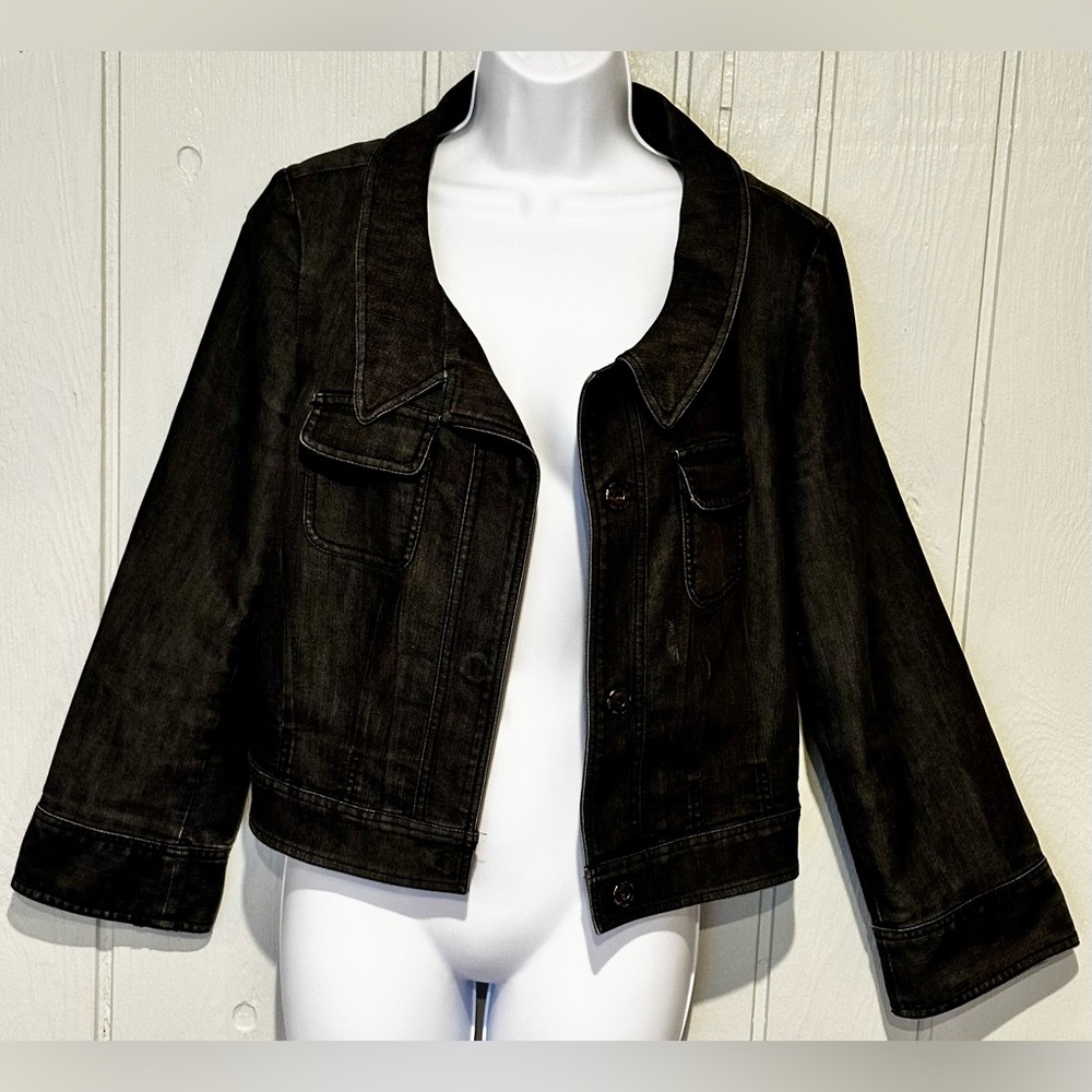 Kenneth Cole New York Black Jean Jacket - FINAL PRICE